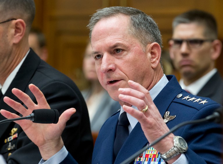 Goldfein said he is more focused on incentives and giving airmen more flexibility. (AP Photo/Jose Luis Magana)