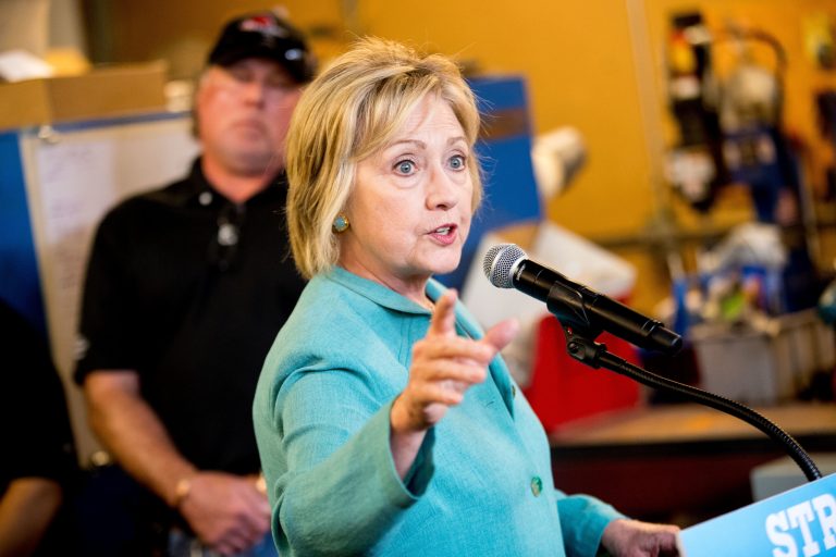 Kristin Tate writes that the problems for Hillary Clinton stem from her career as a politician, her inauthenticity, her uncoolness, her unlikability and the impression that she will say anything to get elected. (AP Photo)