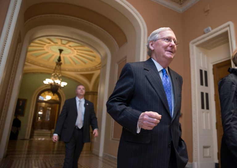 The fact that McConnell is using a must-pass spending bill to expand his power base at a time when he should be focused on repealing and replacing Obamacare, stopping President Obama's executive amnesty, and pausing the Syrian refugee program is outrageous. (AP Photo/J. Scott Applewhite)