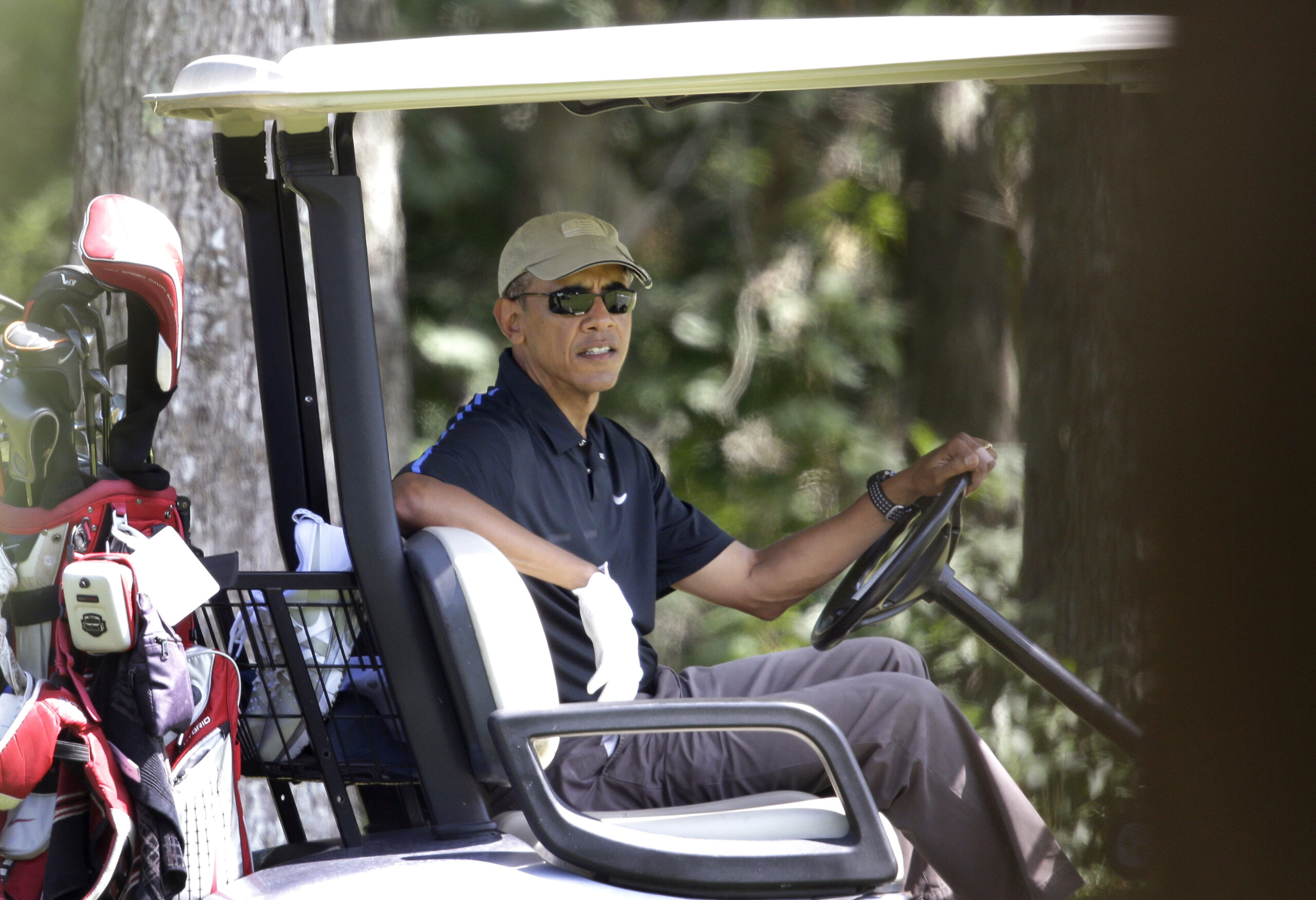 Has ISIS transformed the vacationer in the Oval Office?