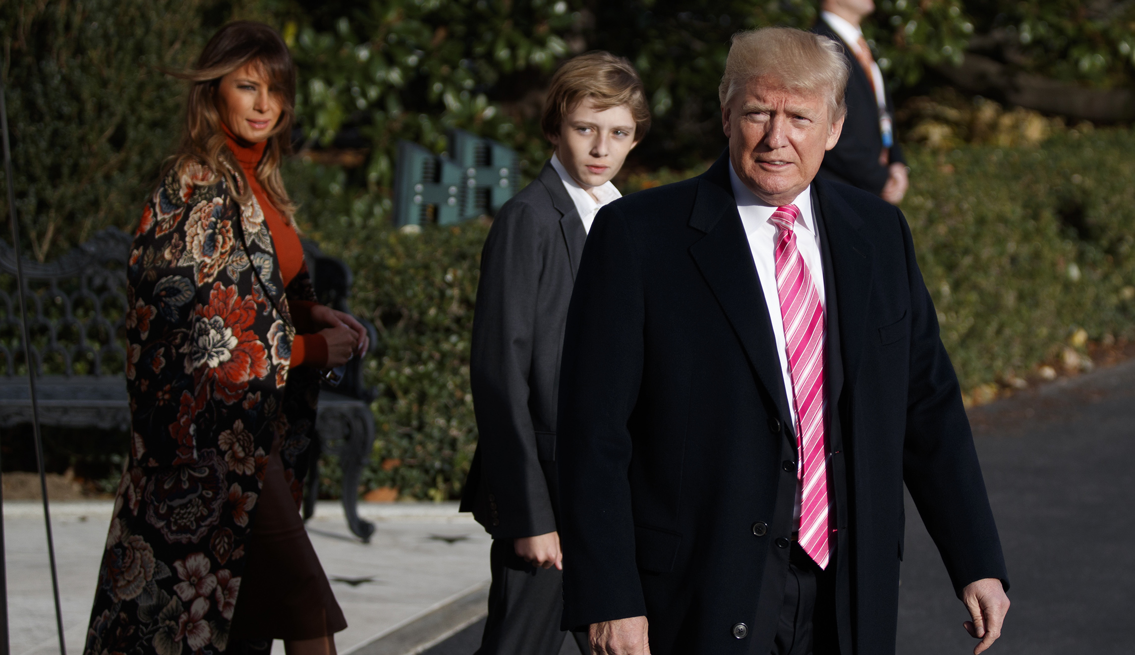 Politico asks reporters if they will keep their children away from Trump at White House Christmas party