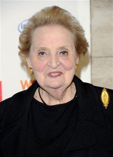 Albright: Go slow on Syria