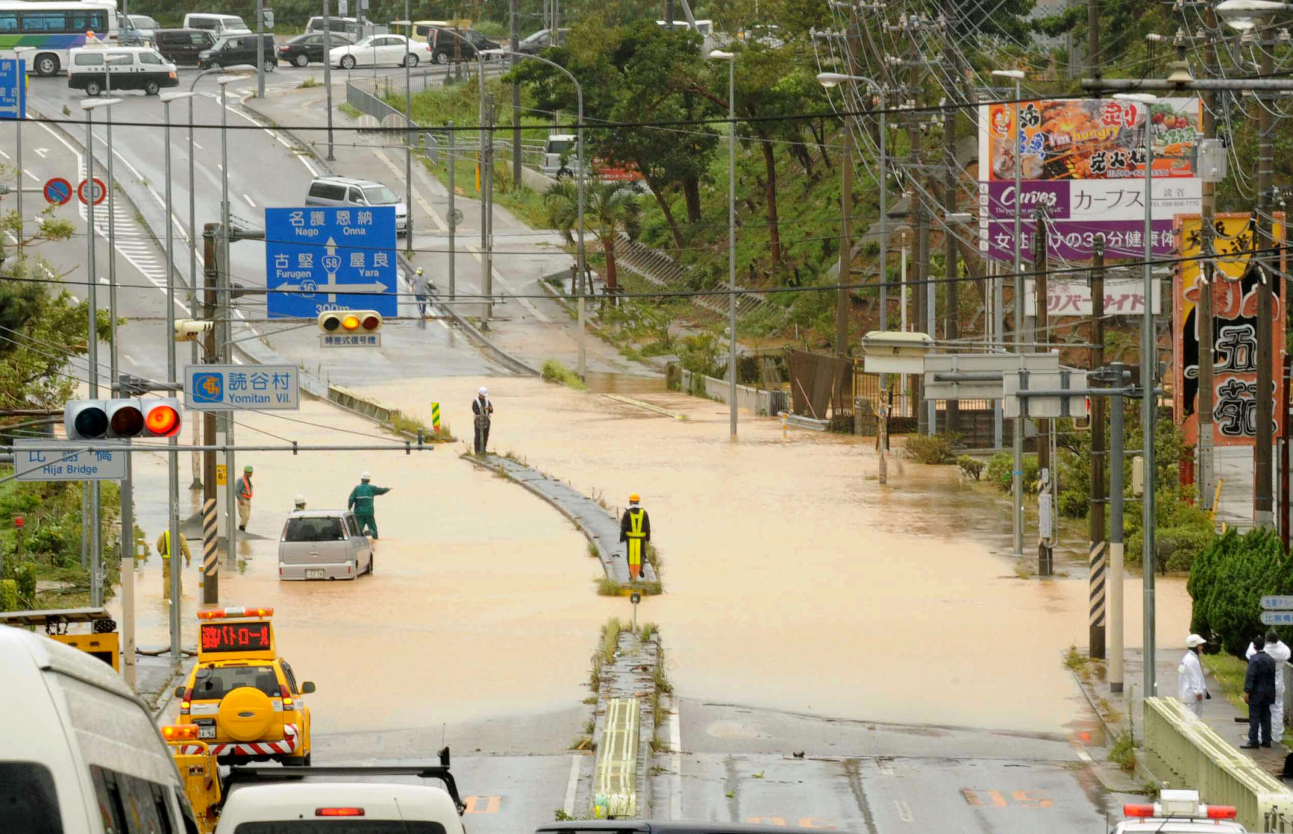 Tropical storm Neoguri hits Japan’s main islands