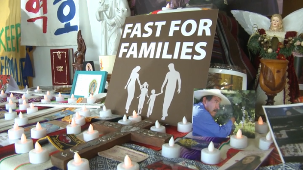 VIDEO: Immigration activists break their 22-day fast