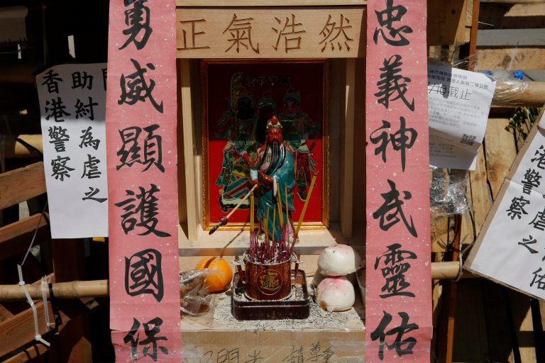 Hong Kong protests see weird, wonderful scenes