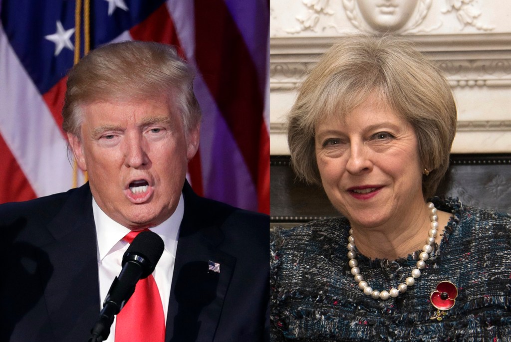 Trump, May discuss UK relationship after Brexit