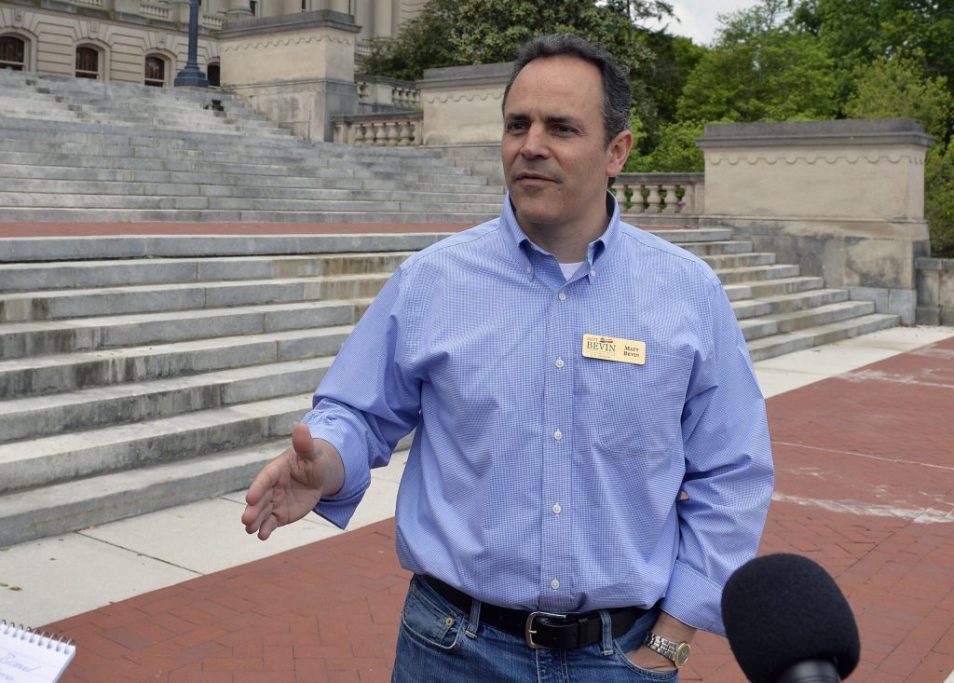 Former Kentucky Governor Matt Bevin arrested while performing as extra on Christian film set