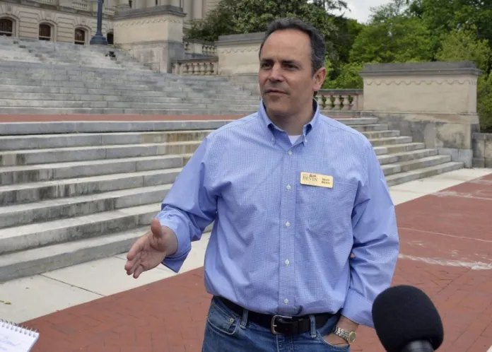 Matt Bevin arrested while performing as extra on Christian film set Matt Bevin arrested while performing as extra on Christian film set