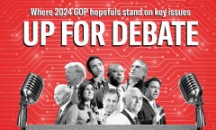 Up for Debate: Trump, DeSantis, and 2024 GOP hopefuls’ stance on AI
