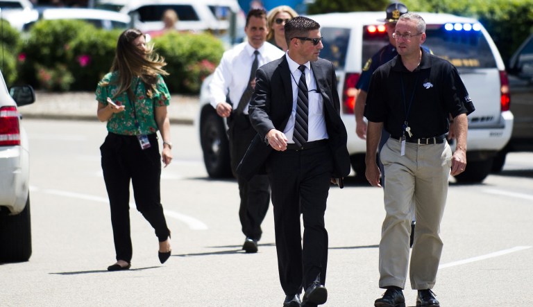 Federal officials said the attack was an isolated incident and the city was not facing a greater threat. (Jake May/The Flint Journal-MLive.com via AP)