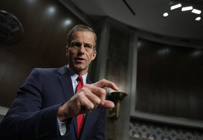 Sen. John Thune's proposal would begin phasing out the tax credit at 400 percent of the federal poverty level. 