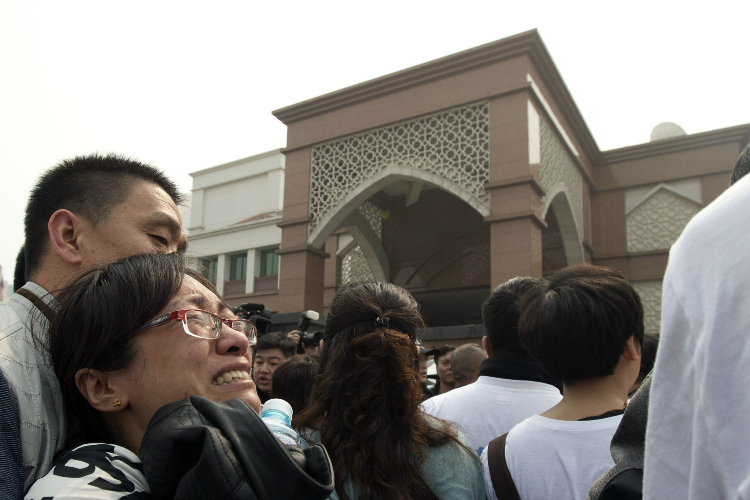 China in damage control over angry plane relatives
