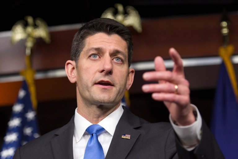 House Speaker Paul Ryan, R-Wis., may have to abandon a controversial rules change if he wants to remain speaker. (AP Photo/Cliff Owen)