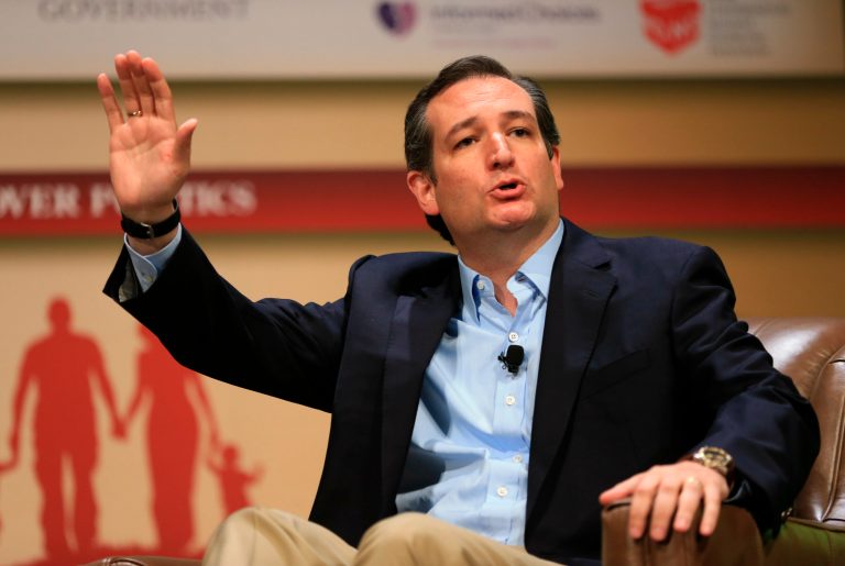 Republican Presidential candidate, Sen. Ted Cruz, R-Texas, spoke at the Family Leadership Summit in Ames, Iowa, Saturday, July 18, 2015. (AP Photo/Nati Harnik)
