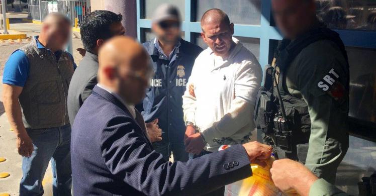 A Mexican man wanted for kidnapping in the State of Sinaloa, Mexico, was deported by officers with U.S. Immigration and Customs Enforcement's (ICE) Enforcement and Removal Operations (ERO). Photo/ICE.gov