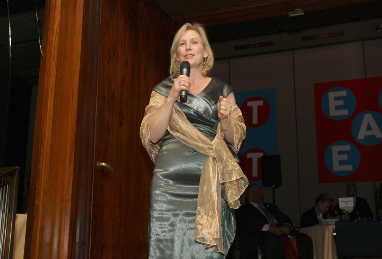 Sen. Kirsten Gillibrand, D-N.Y., has removed from her website the debunked claim that one in five women will be sexually assaulted while in college, according to Politico. (AP Photo)