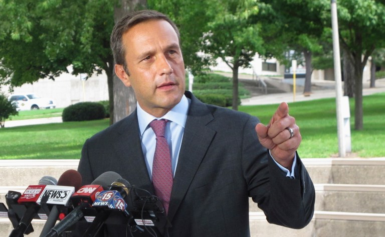 Paul Nehlen will now serve as chairman of a new political action committee supporting GOP presidential nominee Donald Trump. (AP Photo/Scott Bauer, File)