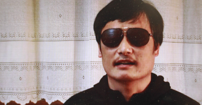 Did U.S. toss Chinese activist Chen to the curb?