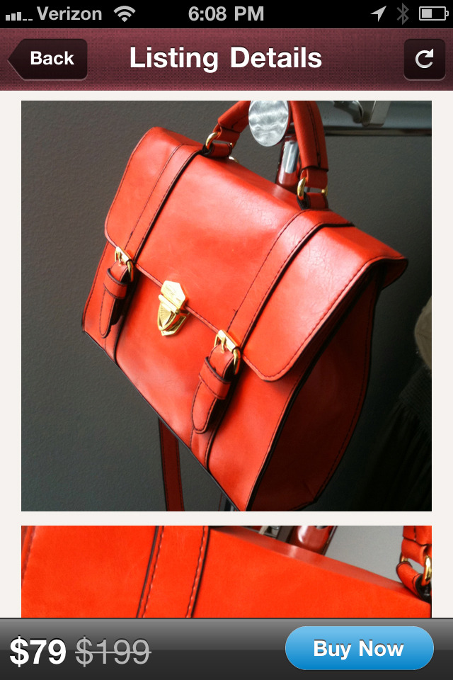   This undated screenshot provided by Poshmark shows the company's app. A new crop of websites and apps are trying to make selling more social, connecting with networks like Facebook and Twitter to help buyers and sellers feel more comfortable. (AP Photo/Poshmark)  