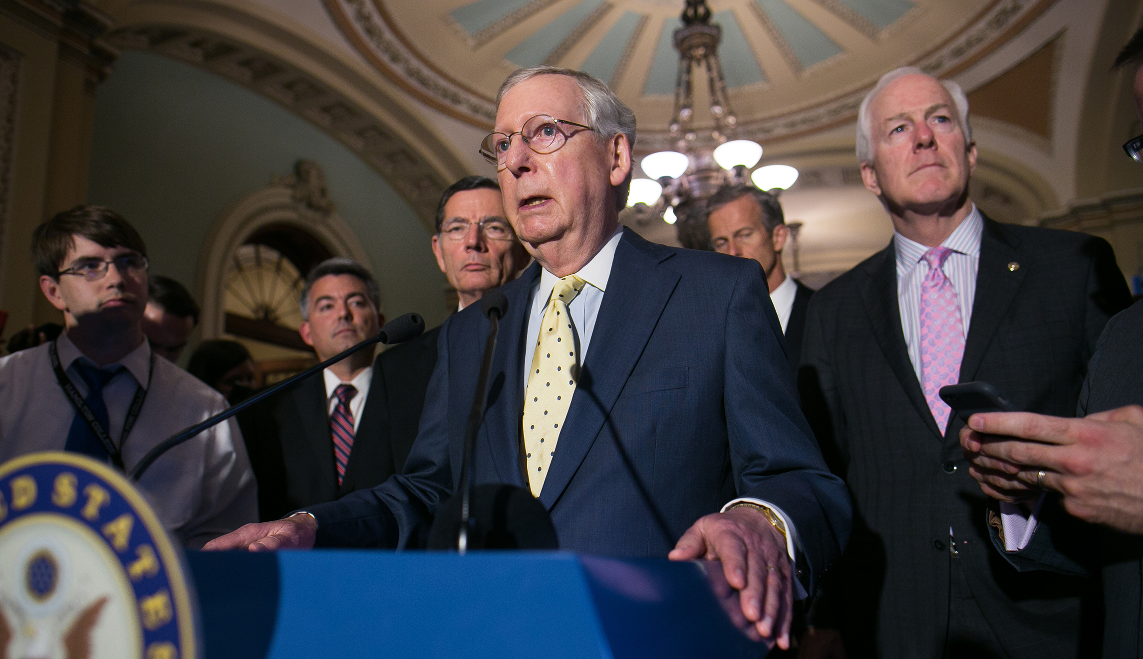 Some Republican senators don’t know who’s writing the healthcare bill