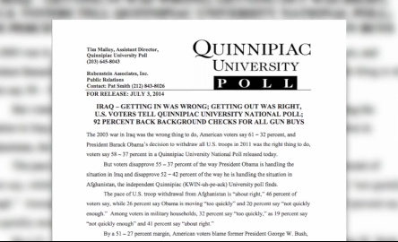 VIDEO — Poll: Voters oppose sending troops to Iraq