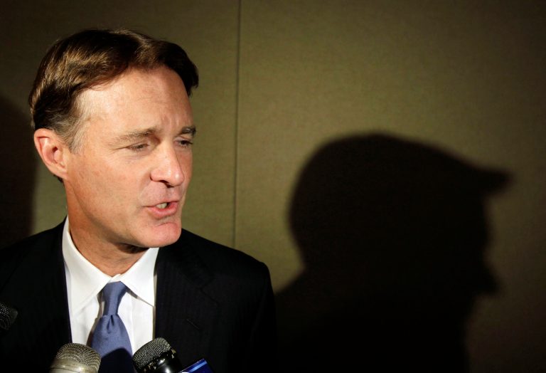 Democrat Evan Bayh, an U.S. senator from Indiana from 1999 to 2011, sits on $9.8 million in extra campaign cash. (AP Photo/Darron Cummings)ÃÂ 