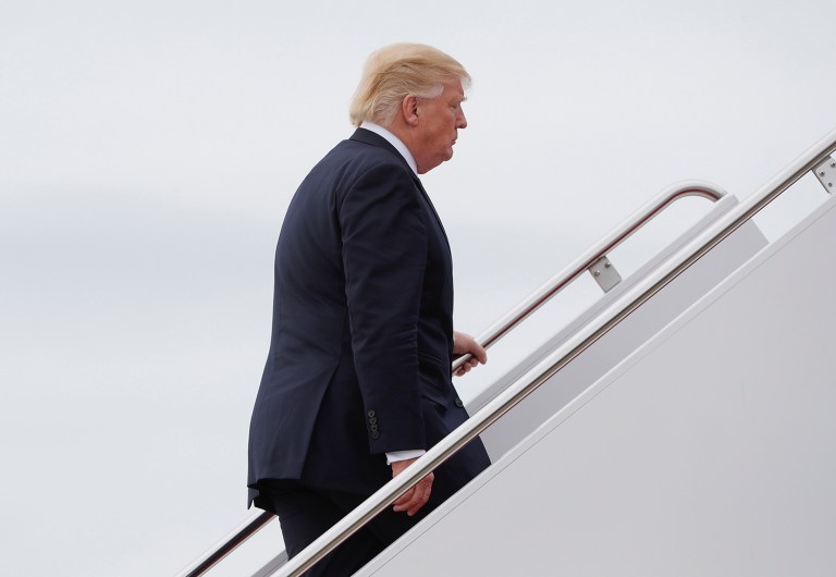 In the immediate hours following Comey's firing, news outlets and TV commentators have indicated they're convinced Trump is guilty of something. (AP Photo/Pablo Martinez Monsivais)