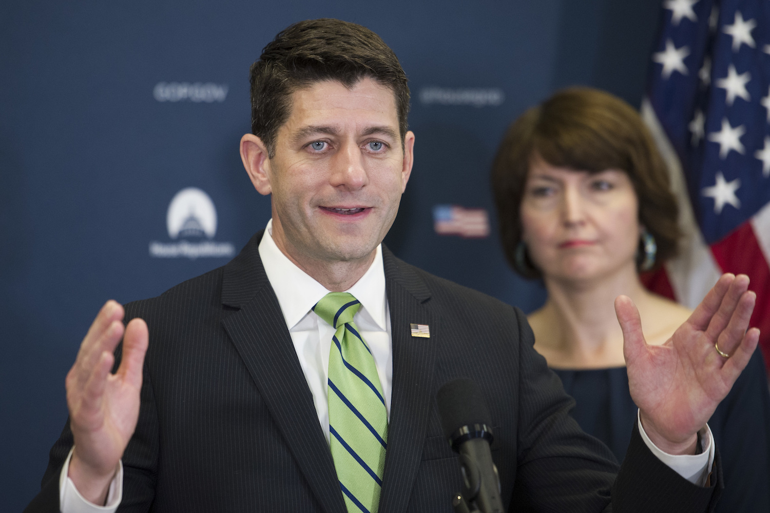 103 Republicans defect from Ryan, Trump as House passes $1.2 trillion spending bill