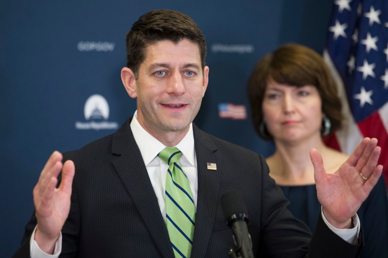 The opposition from Republicans reflects anger over how the bill was negotiated, which resulted in a final product that didn't include money for President Trump's border wall, and included funding for other Democratic priorities. (AP Photo/Cliff Owen)