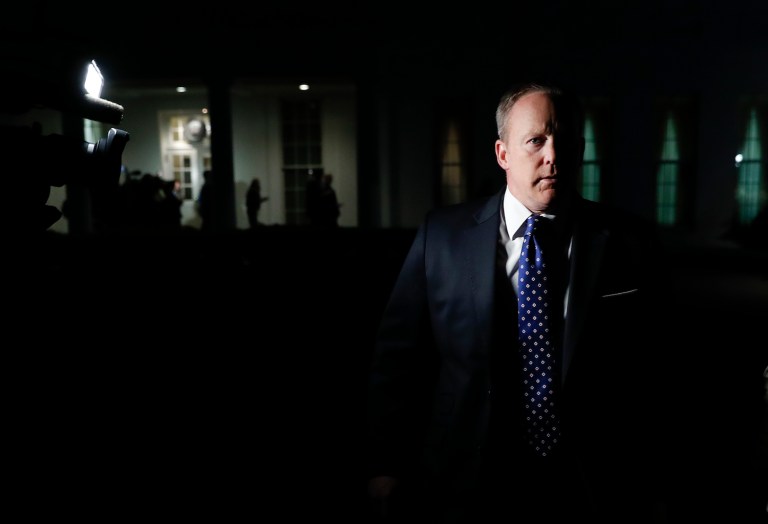 Too often, Spicer's strategy has been partisan and inflexible. (AP Photo/Carolyn Kaster)