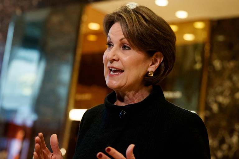 Tanner said Lockheed Martin is predicting between $49.4 and $50.6 billion in sales for 2017. (AP Photo/Evan Vucci)