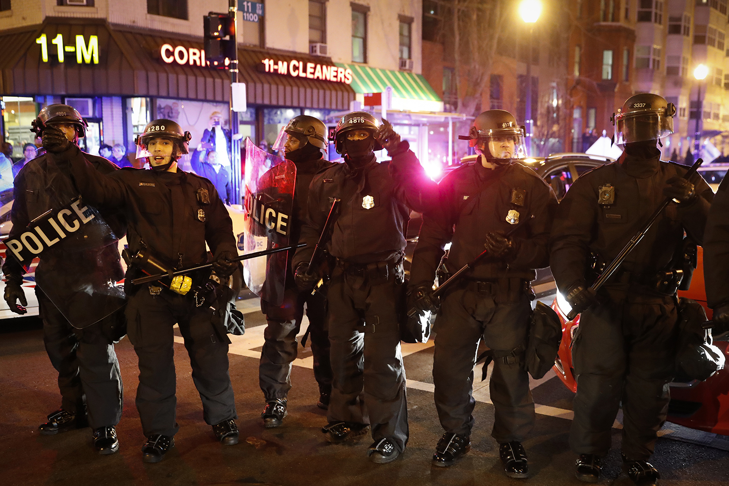 Civil justice group sues DC police over inauguration arrest records