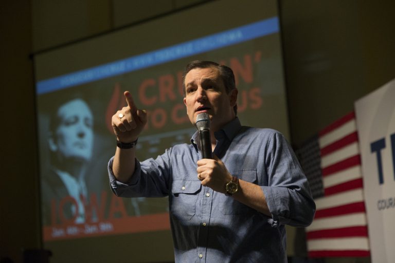 With the Feb. 1 Iowa caucuses less than three weeks away and Cruz's image established, his campaign views this period of the primary contest as the time to draw sharp contrasts with other candidates. (Daniel Acker/Bloomberg file)