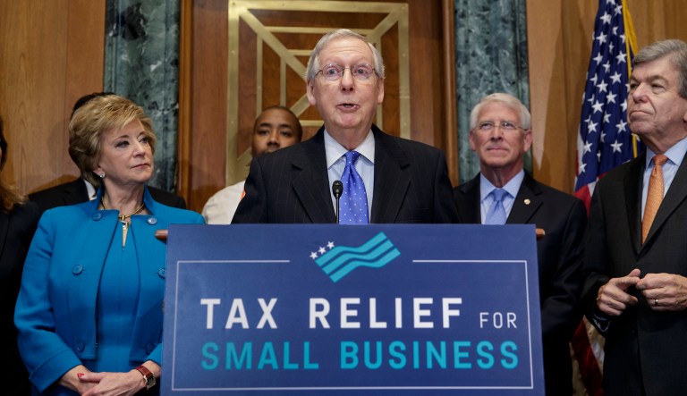 The Tax Cuts and Jobs Act would add more than $1 trillion to federal deficits over the next 10 years, the Joint Committee on Taxation found, even after accounting for the possibility that the tax cuts could spur faster economic growth. (AP Photo/J. Scott Applewhite)