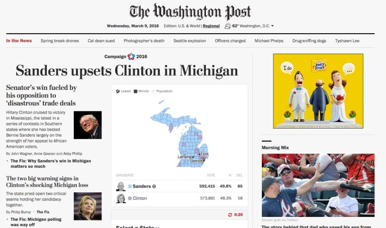 New Wash. Post: ‘Biggest competitors’ are Hulu, Netflix, not NYT, CNN