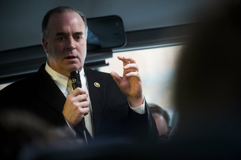 Rep. Dan Kildee wants Michigan to pony up money to help fix the lead-contaminated water in the city. (Jake May/The Flint Journal-MLive.com via AP)