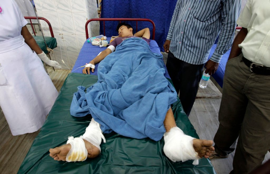 Blasts at India train station kill 1, injure 14