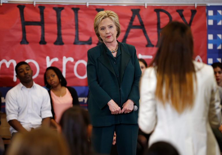 Democratic presidential candidate Hillary Clinton has made cutting interest rates on undergraduate student loans the central component of her plan to make college more affordable. (AP Photo/John Locher)