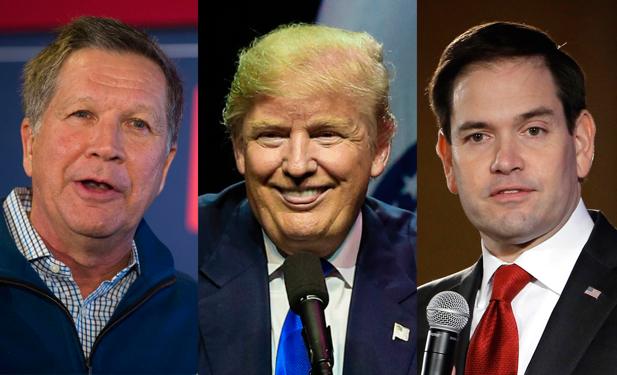 Poll: Trump killing Rubio 2-1 in Florida, tied with Kasich in Ohio