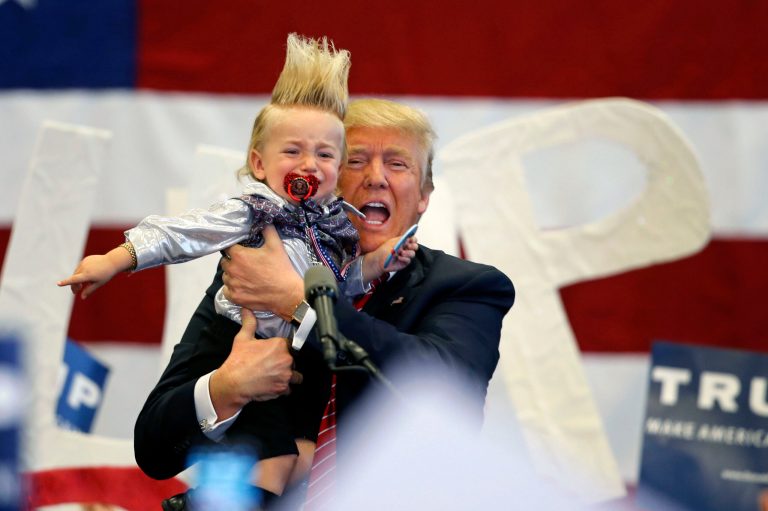 Trump's negative coattails would be helpful not only for Clinton, but for other Democrats on the ballot too. (AP Photo/Gerald Herbert)