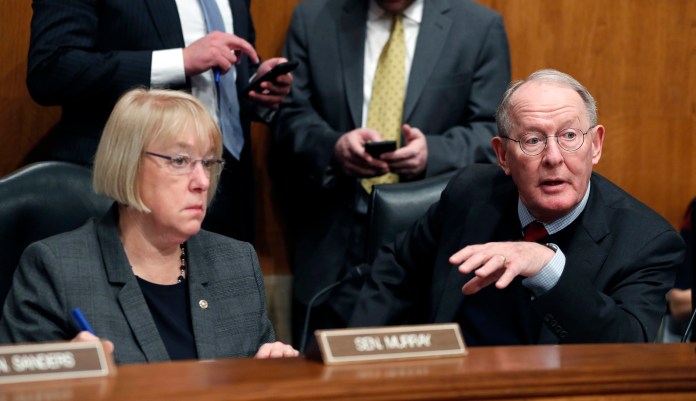 The Senate Health, Education, Labor and Pensions Committee held another hearing Tuesday in a series on stabilizing the individual market, which includes Obamacareâs marketplaces. HELP Chairman Lamar Alexander, R-Tenn., said there needs to be improvements to the state innovation waiver. (AP Photo/Alex Brandon)