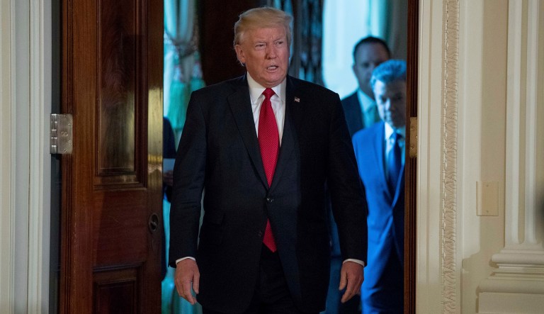 President Trump said, 