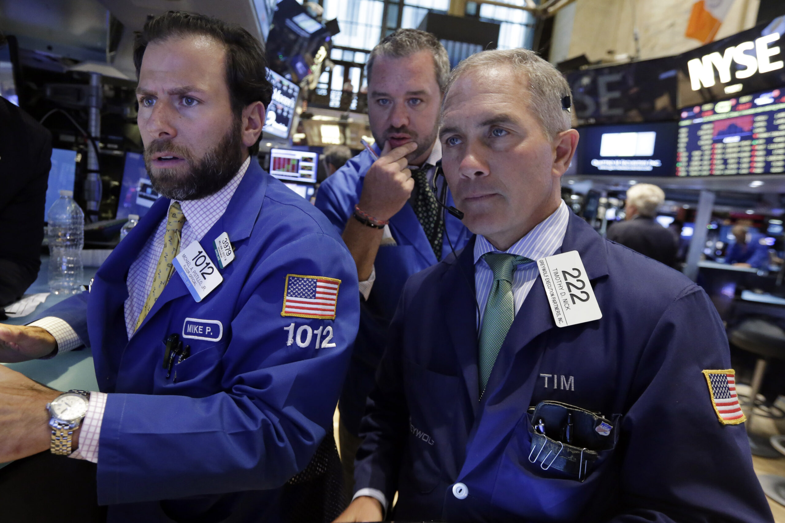 Stocks surge Tuesday morning