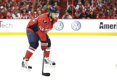 Nick Wass/AP
For every 60 minutes Mike Green was on the ice at even strength in 2010-11, the Washington Capitals allowed just 2.11 goals per game, a career-low mark for Green and third best on the team among defensemen.