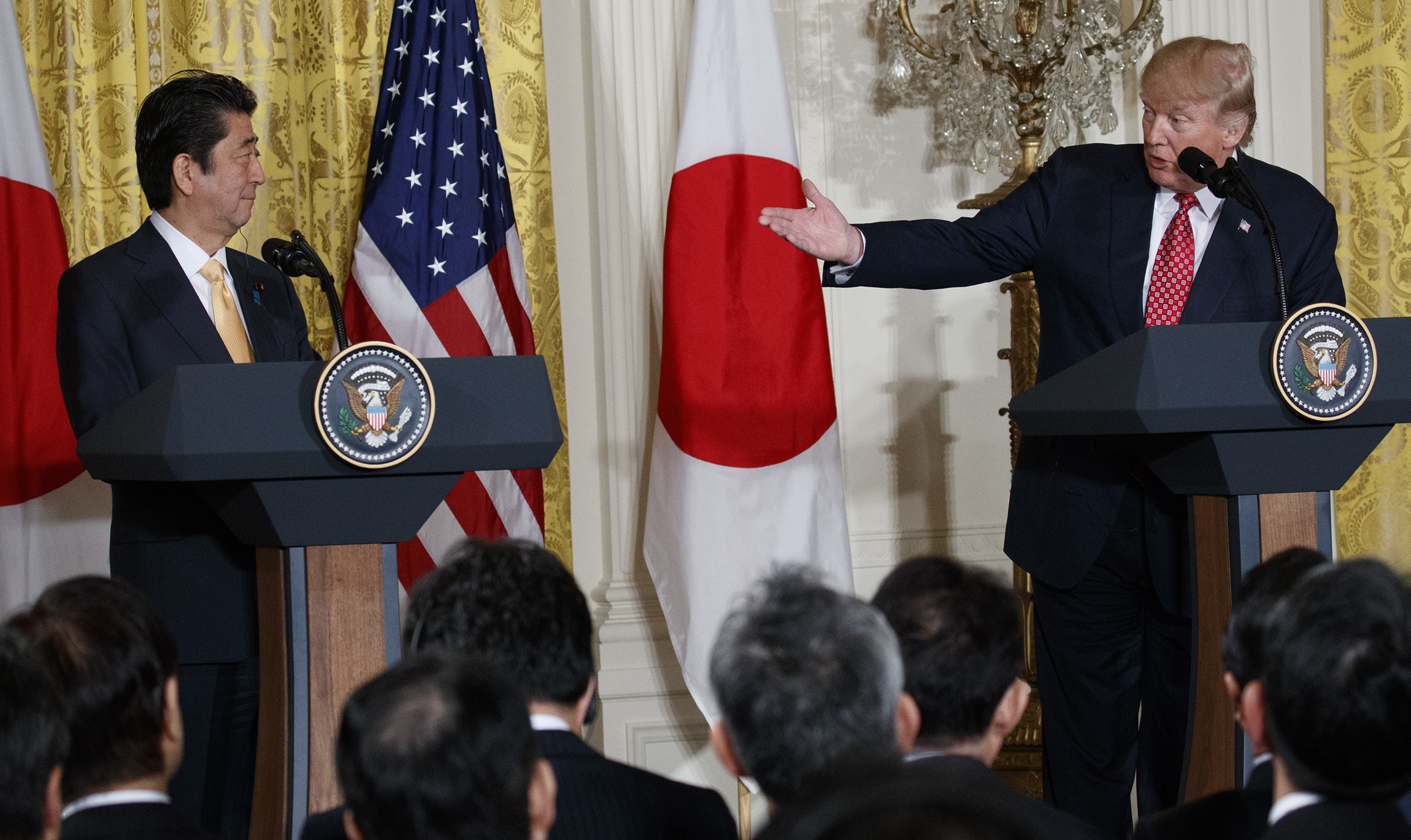 Trump: US stands by Japan ‘100 percent’ after North Korea missile launch