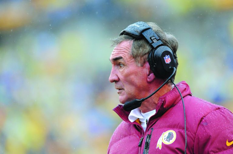 Don Wright/AP
Coach Mike Shanahan and the Washington Redskins are 3-5 this season.