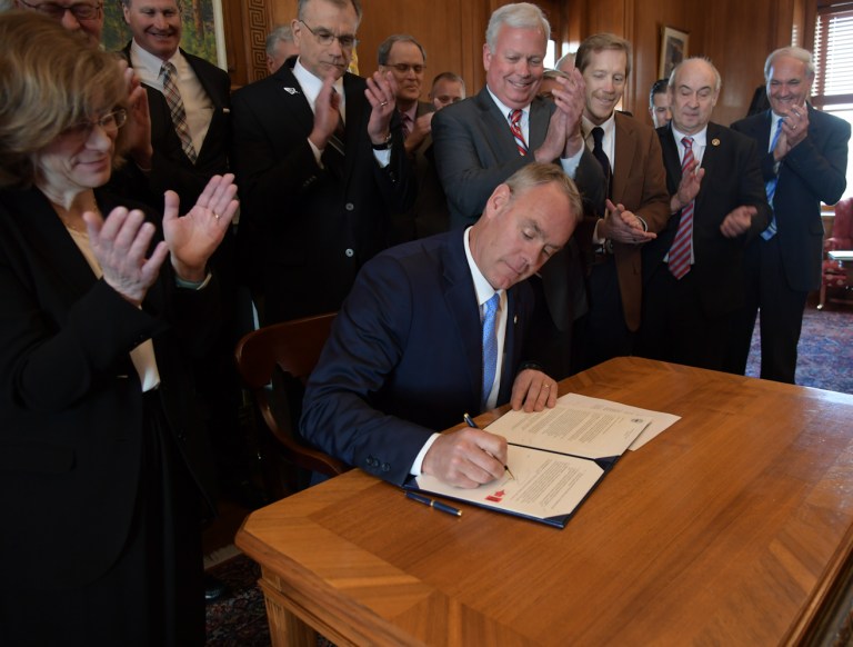 New Interior Secretary Ryan Zinke signs orders favored by outdoors enthusiasts. Photo/Tami A. Heilemann
