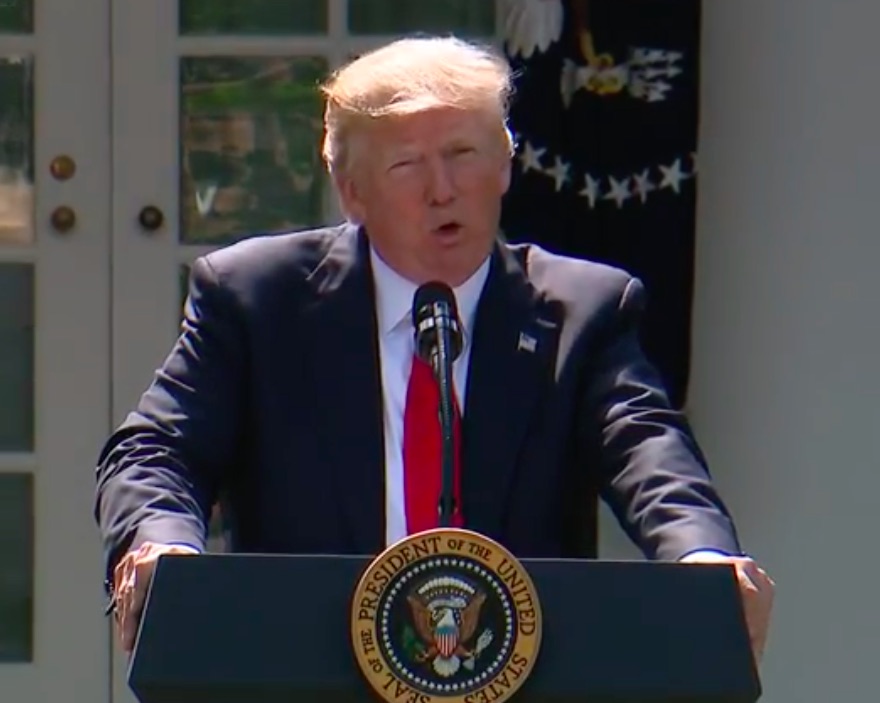 Trump Announces U.S. Withdrawal from Paris Climate Accord