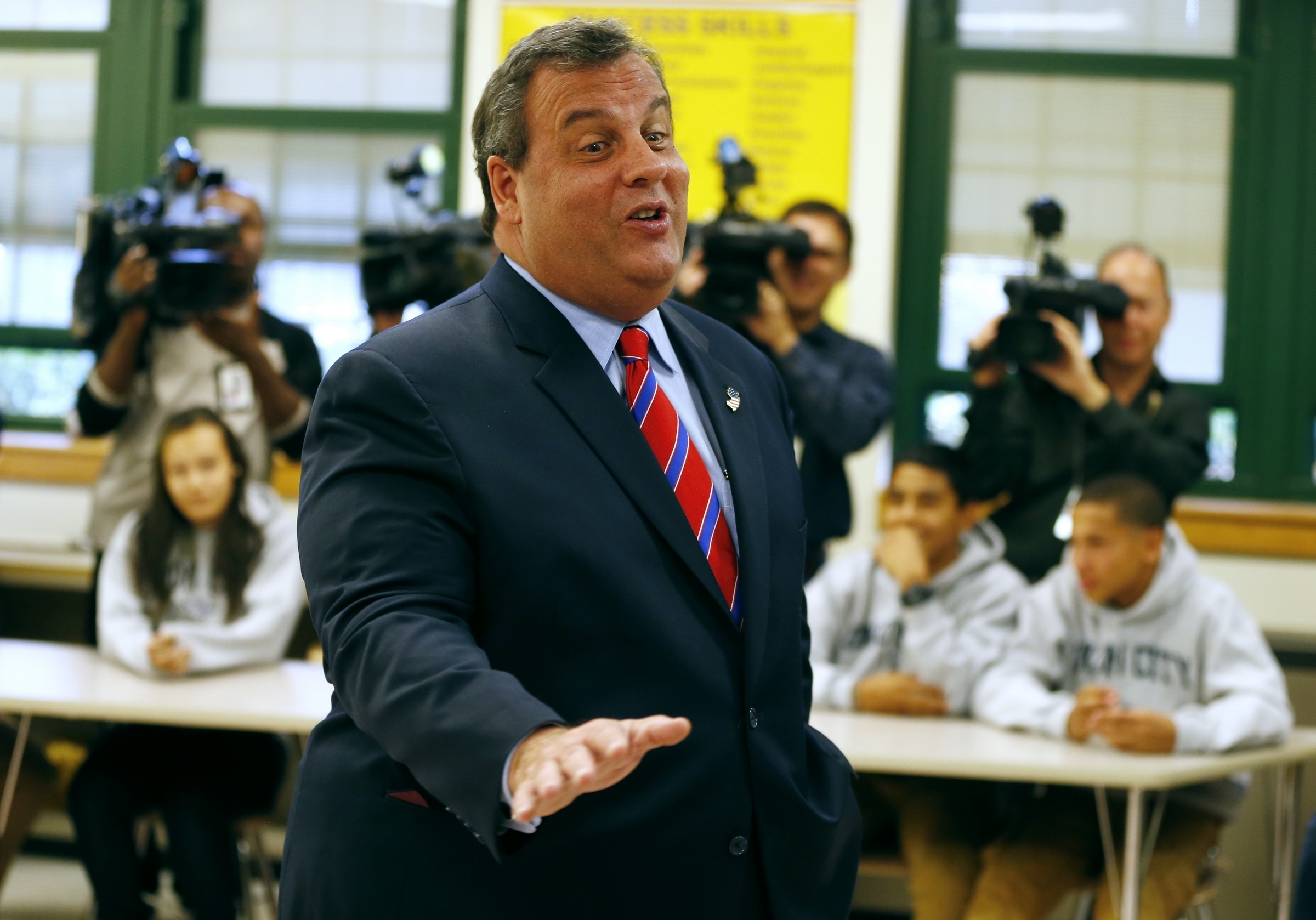 Chris Christie is no presidential contender