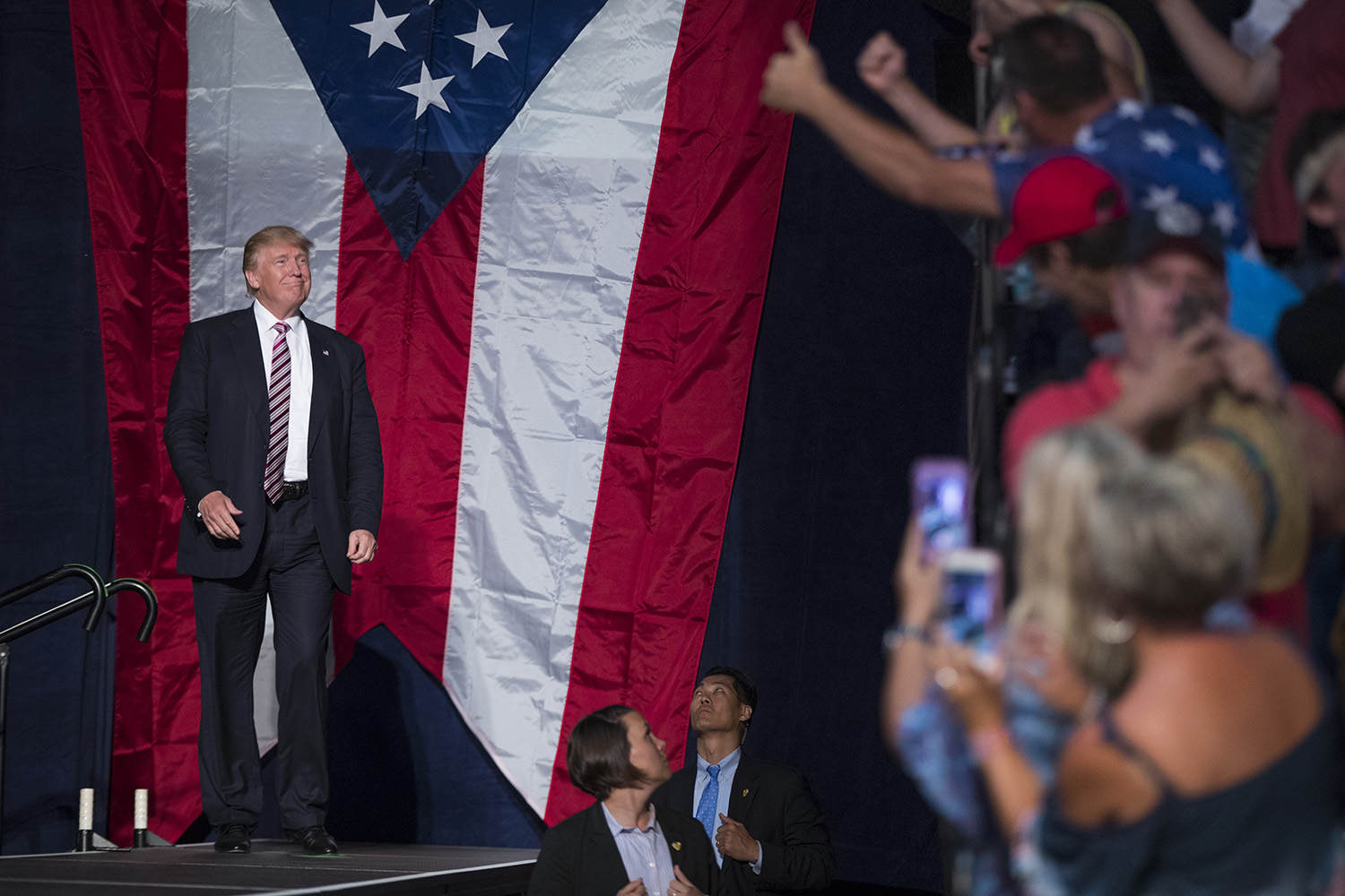 Trump slams the Democrats’ ‘fantasy world’ convention